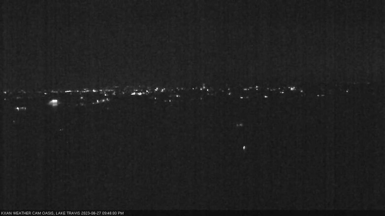 Lake Travis webcam, June 27, 2023 9:45 PM CT