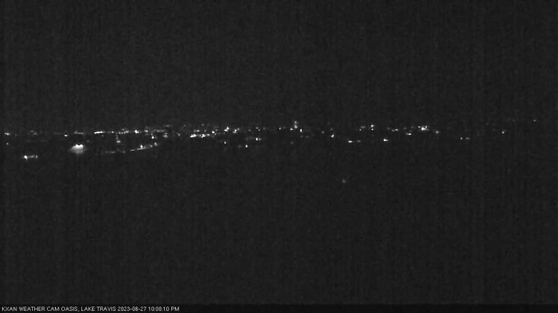Lake Travis webcam, June 27, 2023 10:00 PM CT