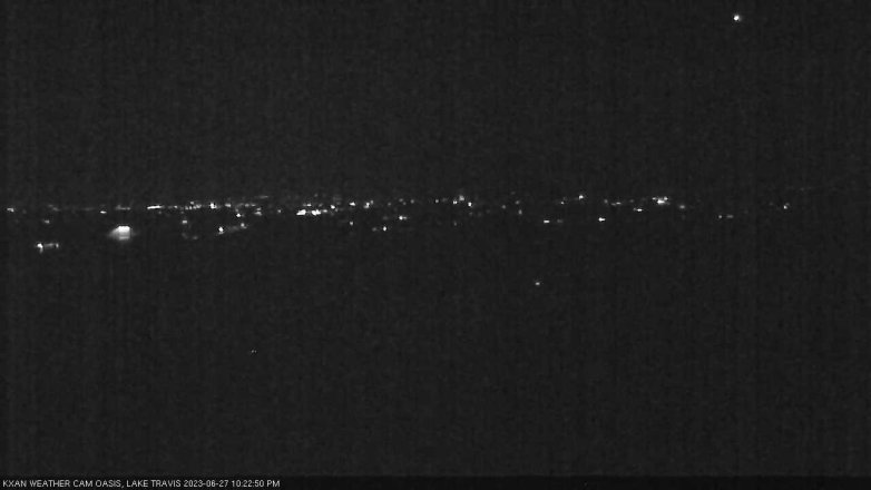Lake Travis webcam, June 27, 2023 10:25 PM CT
