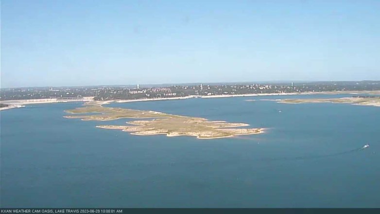 Lake Travis webcam, June 28, 2023 10:00 AM CT