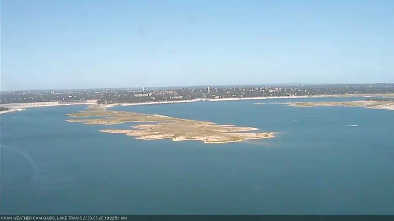 Lake Travis webcam, June 28, 2023 10:25 AM CT