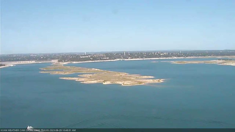 Lake Travis webcam, June 28, 2023 10:45 AM CT