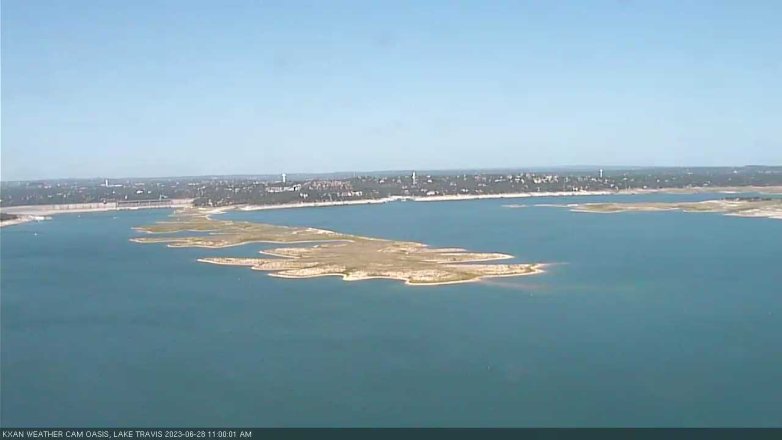 Lake Travis webcam, June 28, 2023 11:00 AM CT