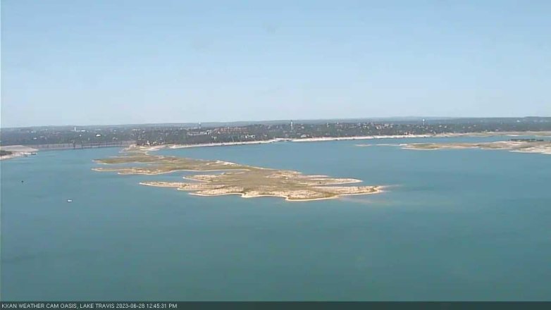 Lake Travis webcam, June 28, 2023 12:45 PM CT