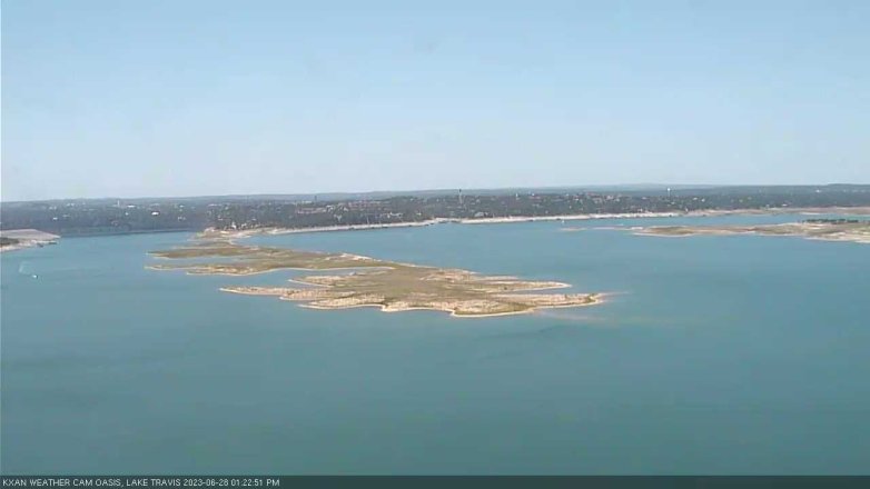 Lake Travis webcam, June 28, 2023 1:25 PM CT