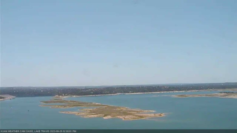 Lake Travis webcam, June 28, 2023 2:00 PM CT