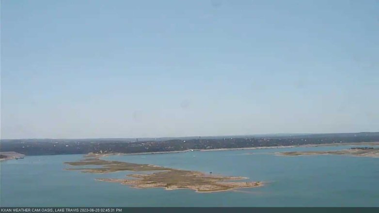 Lake Travis webcam, June 28, 2023 2:45 PM CT