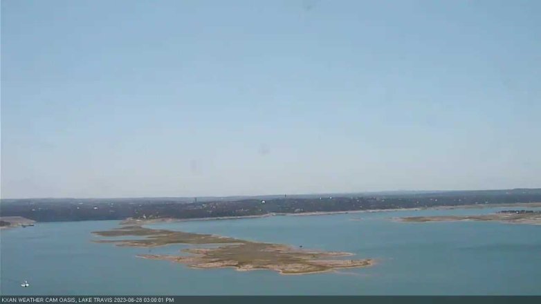 Lake Travis webcam, June 28, 2023 3:00 PM CT