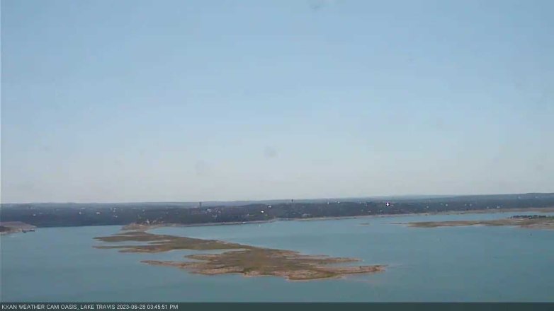 Lake Travis webcam, June 28, 2023 3:45 PM CT