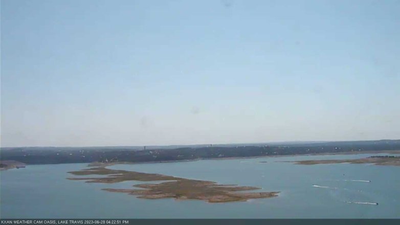 Lake Travis webcam, June 28, 2023 4:25 PM CT