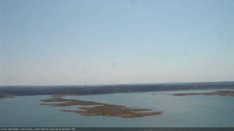 Lake Travis webcam, June 28, 2023 4:45 PM CT