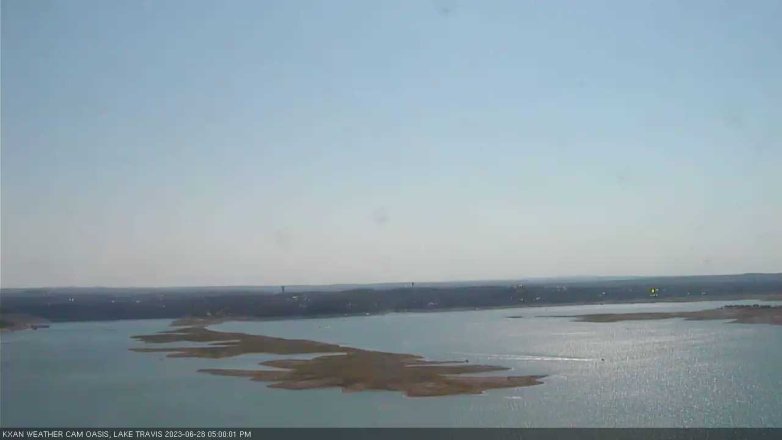 Lake Travis webcam, June 28, 2023 5:00 PM CT