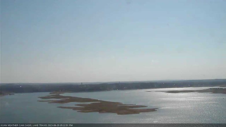 Lake Travis webcam, June 28, 2023 5:25 PM CT