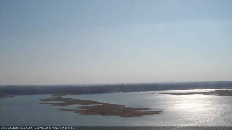 Lake Travis webcam, June 28, 2023 5:45 PM CT