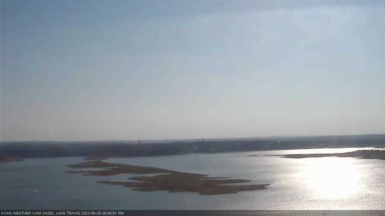 Lake Travis webcam, June 28, 2023 6:00 PM CT