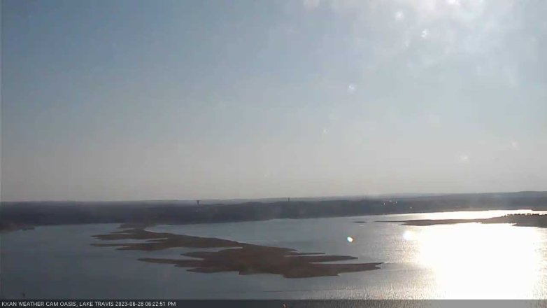 Lake Travis webcam, June 28, 2023 6:25 PM CT