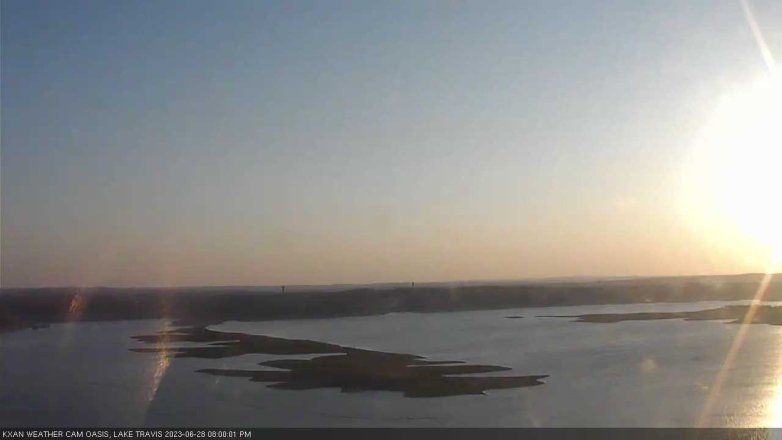 Lake Travis webcam, June 28, 2023 8:00 PM CT