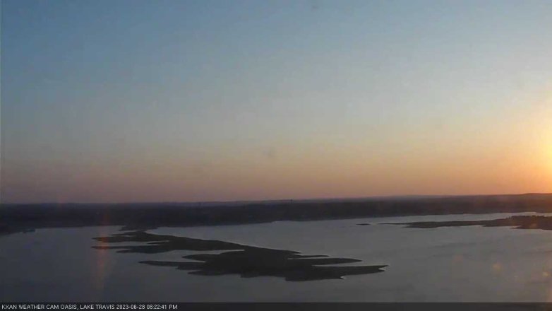 Lake Travis webcam, June 28, 2023 8:25 PM CT
