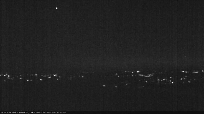 Lake Travis webcam, June 28, 2023 9:45 PM CT
