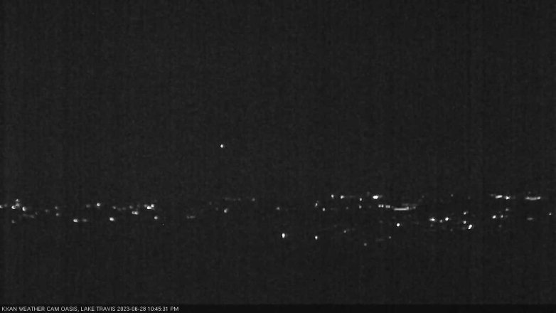 Lake Travis webcam, June 28, 2023 10:45 PM CT