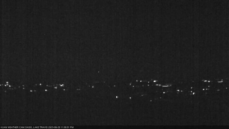 Lake Travis webcam, June 28, 2023 11:00 PM CT