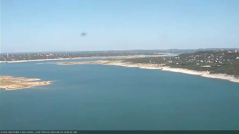 Lake Travis webcam, June 29, 2023 10:45 AM CT