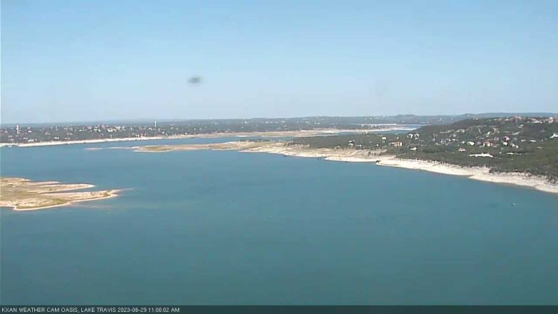 Lake Travis webcam, June 29, 2023 11:00 AM CT