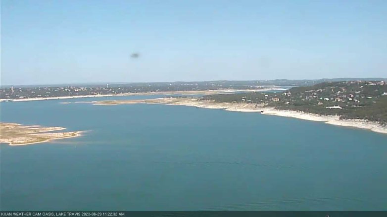 Lake Travis webcam, June 29, 2023 11:25 AM CT