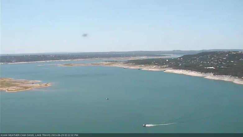 Lake Travis webcam, June 29, 2023 2:25 PM CT
