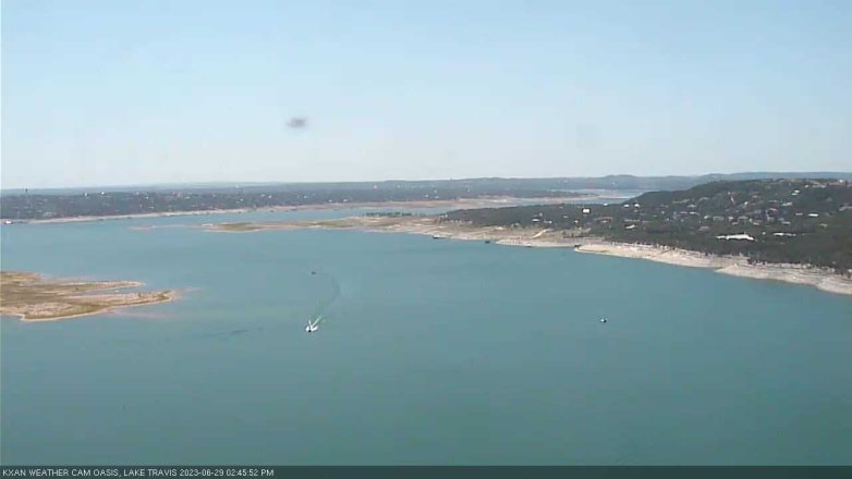 Lake Travis webcam, June 29, 2023 2:45 PM CT