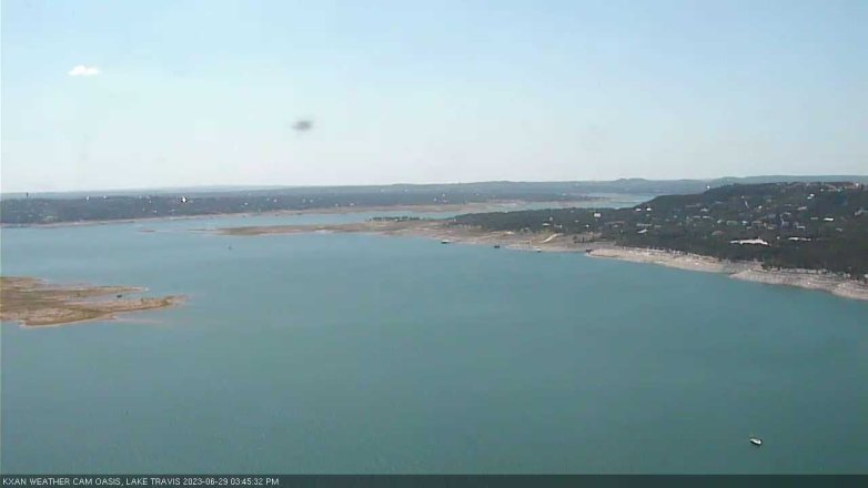 Lake Travis webcam, June 29, 2023 3:45 PM CT