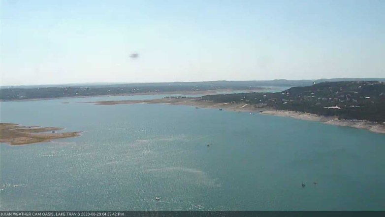 Lake Travis webcam, June 29, 2023 4:25 PM CT