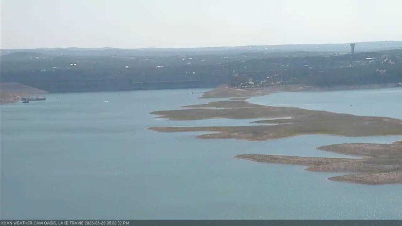Lake Travis webcam, June 29, 2023 5:00 PM CT