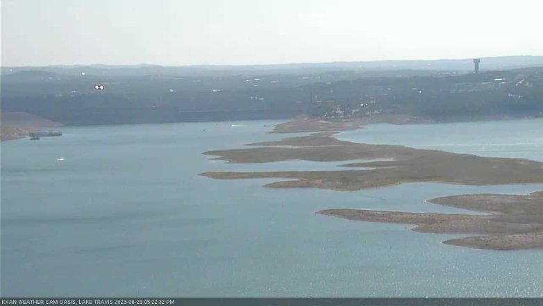 Lake Travis webcam, June 29, 2023 5:25 PM CT