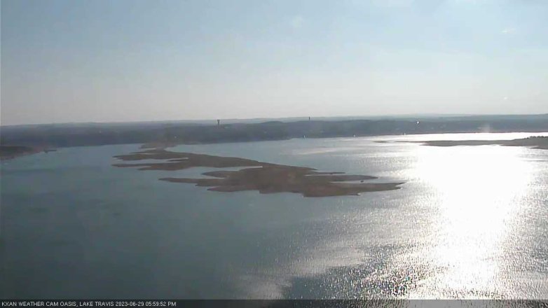 Lake Travis webcam, June 29, 2023 6:00 PM CT