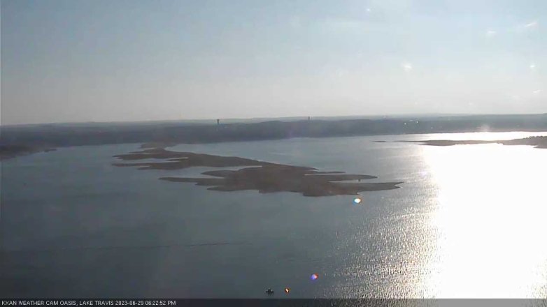 Lake Travis webcam, June 29, 2023 6:25 PM CT