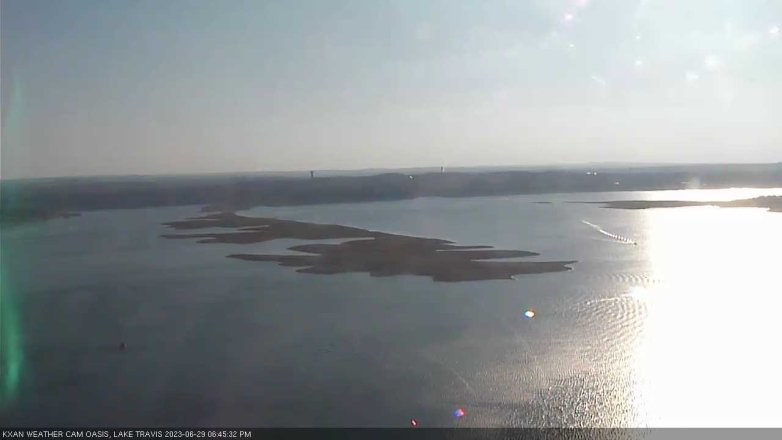 Lake Travis webcam, June 29, 2023 6:45 PM CT