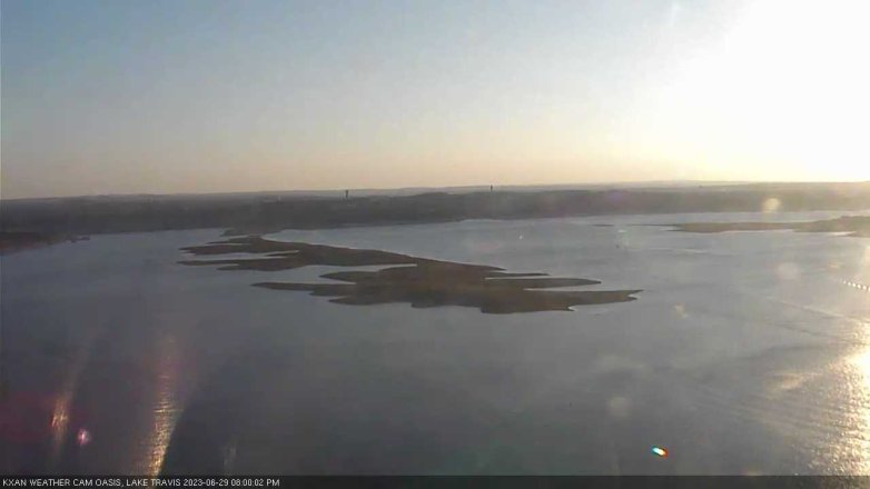 Lake Travis webcam, June 29, 2023 8:00 PM CT