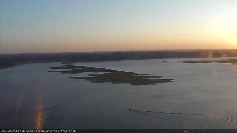 Lake Travis webcam, June 29, 2023 8:25 PM CT