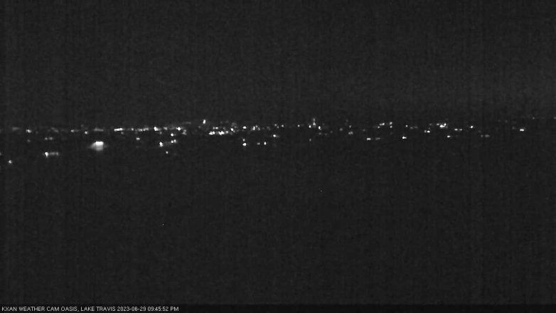 Lake Travis webcam, June 29, 2023 9:45 PM CT