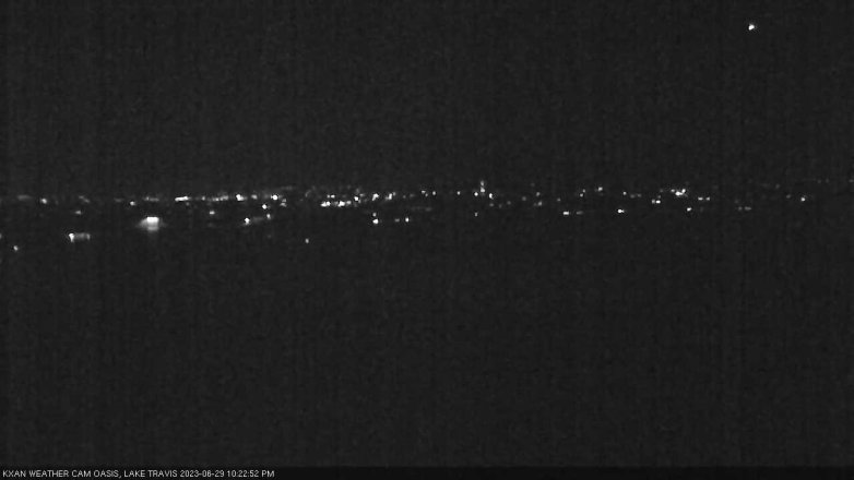 Lake Travis webcam, June 29, 2023 10:25 PM CT