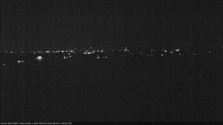 Lake Travis webcam, June 29, 2023 11:45 PM CT