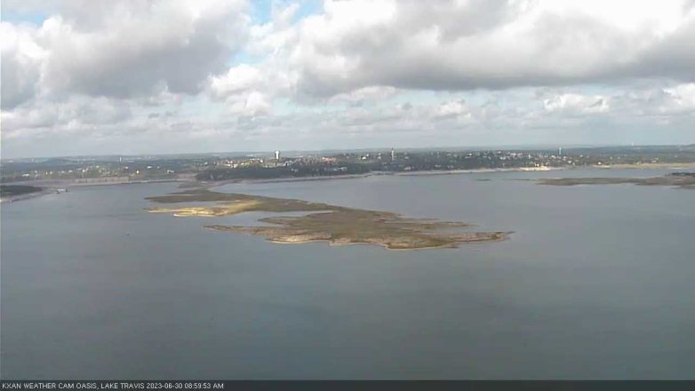 Lake Travis webcam, June 30, 2023 9:00 AM CT
