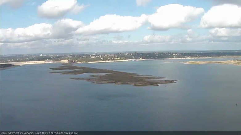 Lake Travis webcam, June 30, 2023 9:45 AM CT