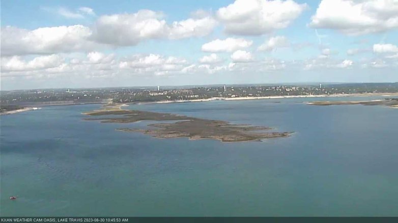 Lake Travis webcam, June 30, 2023 10:45 AM CT