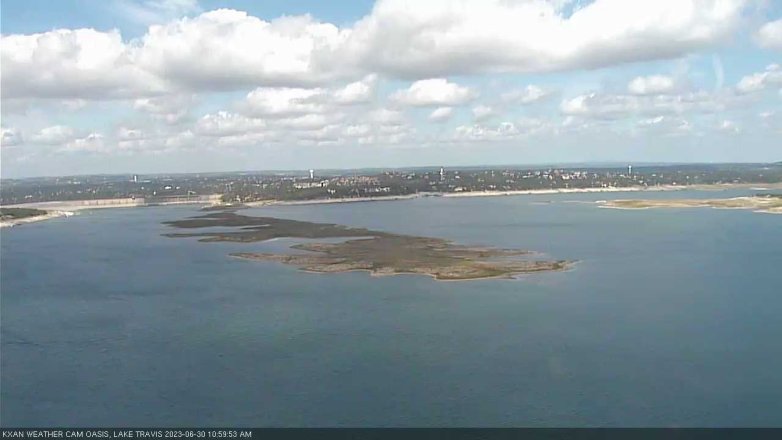 Lake Travis webcam, June 30, 2023 11:00 AM CT