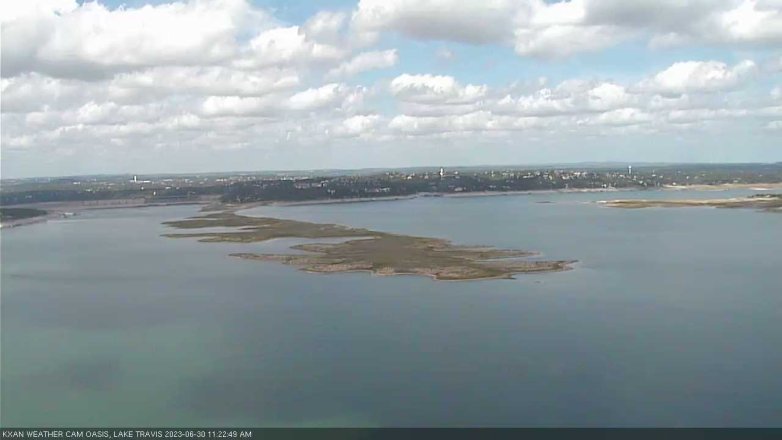 Lake Travis webcam, June 30, 2023 11:25 AM CT
