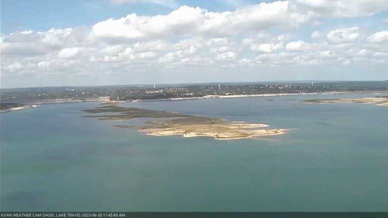 Lake Travis webcam, June 30, 2023 11:45 AM CT