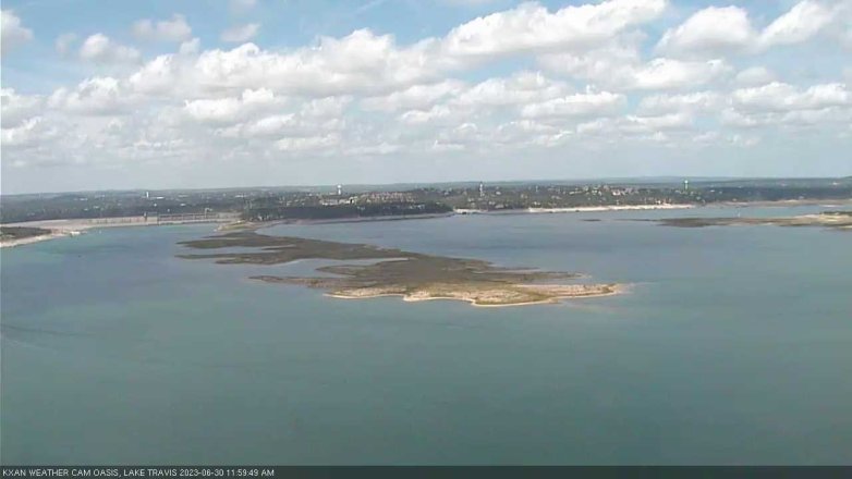Lake Travis webcam, June 30, 2023 12:00 PM CT