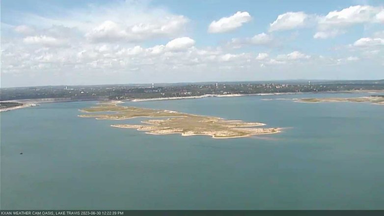 Lake Travis webcam, June 30, 2023 12:25 PM CT